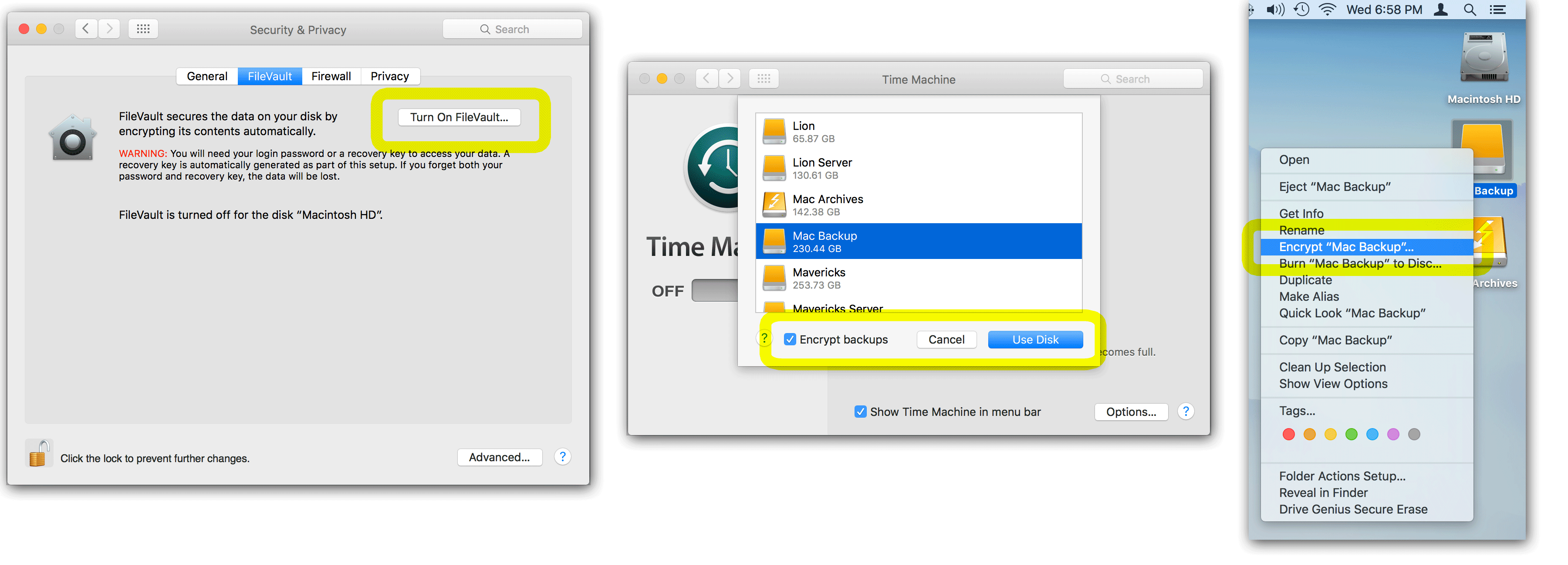Encrypted Backup Tool For Mac